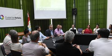 Reunión para delinear un plan para el sector noroeste de Rafaela