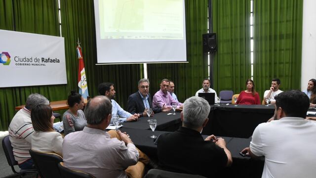 Reunión para delinear un plan para el sector noroeste de Rafaela