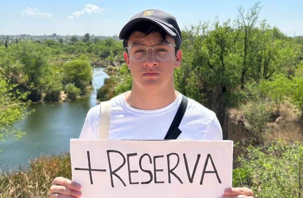 Agustín Cerda, el “influencer” que se compromete con las problemáticas ambientales de Córdoba