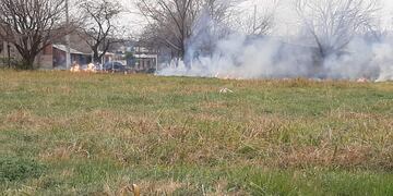 Los incendios que se combatieron en las últimas horas estaban ubicados(Mecha Martínez)
