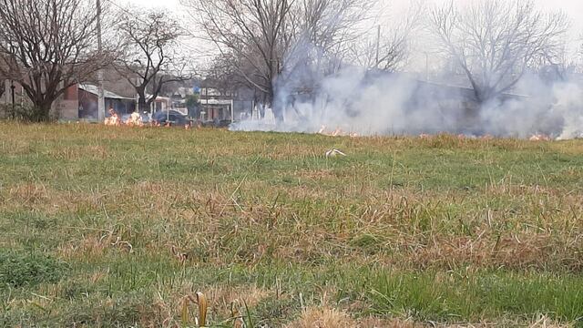 Los incendios que se combatieron en las últimas horas estaban ubicados(Mecha Martínez)