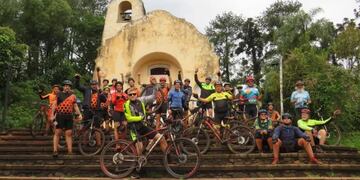 Se realizó exitosamente el Encuentro Provincial de cicloturismo en Puerto Libertad