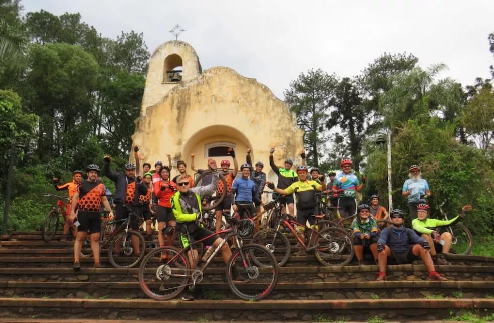 Se realizó el Encuentro Provincial de cicloturismo en Puerto Libertad