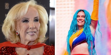 Karol G citó la famosa frase de Mirtha Legrand en su concierto y la diva reaccionó en Twitter.