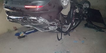 Un Fiat Cronos cayó a un canal y un hombre de 72 años falleció.