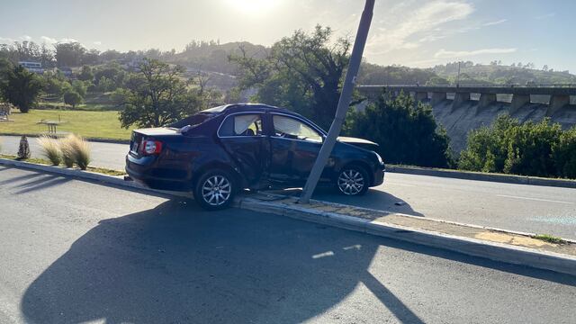 Así fue el fuerte impacto en Tandil