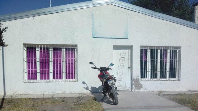 Centro de salud en Colonia Gelman, distrito de La Llave, en San Rafael.