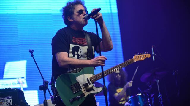 Andres Calamaro y su potente show en Plaza de la Música (Javier Ferreyra / La Voz)