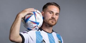 Alexis Mac Allister, el jugador pampeano que fue clave para ganar el Mundial de Qatar.