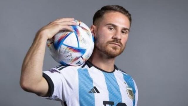 Alexis Mac Allister, el jugador pampeano que fue clave para ganar el Mundial de Qatar.