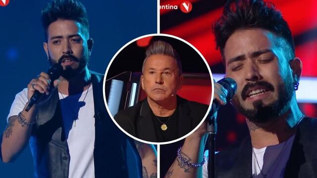 Sebastián Pérez, mendocino en La Voz Argentina.