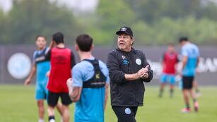 Ricardo Zielinski debutará en su seguno ciclo en Belgrano este sábado en Santiago (Prensa Belgrano).