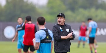 Ricardo Zielinski debutará en su seguno ciclo en Belgrano este sábado en Santiago (Prensa Belgrano).