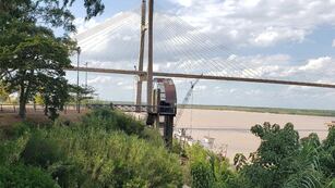 La ciudad amaneció con el cielo parcialmente nublado.