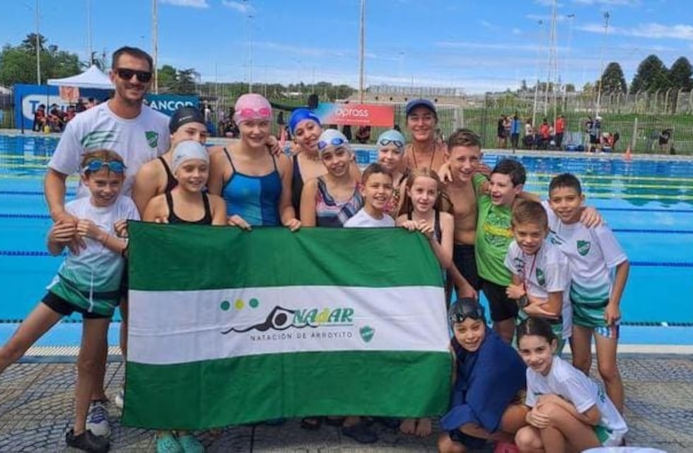 Nadadores de Arroyito ubicaron al Deportivo Cultural segundo en el Torneo Provincial Federalisimo