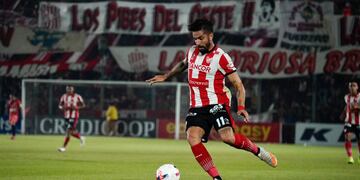 Patrico Cucchi, de los mejores en un Instituto que se trajo un punto de Tucumán (Prensa Instituto).