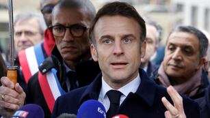 Emmanuel Macron: “Hoy no es el final de la historia, sino el comienzo de una lucha” - Archivo.
