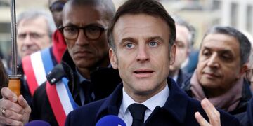 Emmanuel Macron: “Hoy no es el final de la historia, sino el comienzo de una lucha” - Archivo.