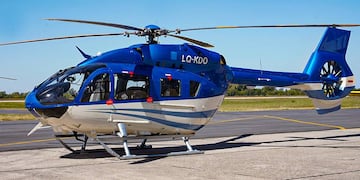 Este viernes se sumó un helicóptero AIRBUS Modelo H-145 a la flota de la Dirección General de Aeronáutica. (Gobierno de Córdoba)