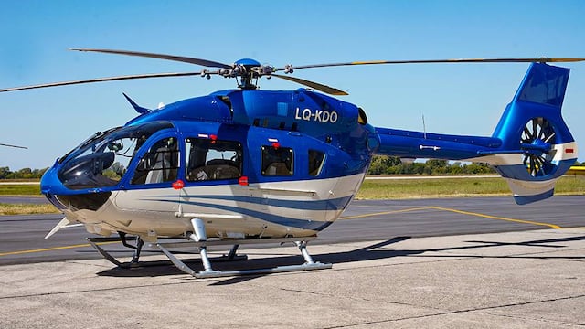 Este viernes se sumó un helicóptero AIRBUS Modelo H-145 a la flota de la Dirección General de Aeronáutica. (Gobierno de Córdoba)