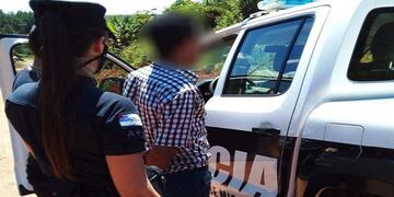 Terminó detenido por violencia de género en San Pedro.
