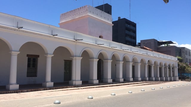 El Cabildo de Jujuy, que será remodelado para albergar un nuevo museo histórico provincial.