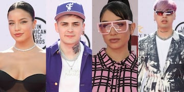 Los argentinos en la red carpet de los Latin AMAs 2022