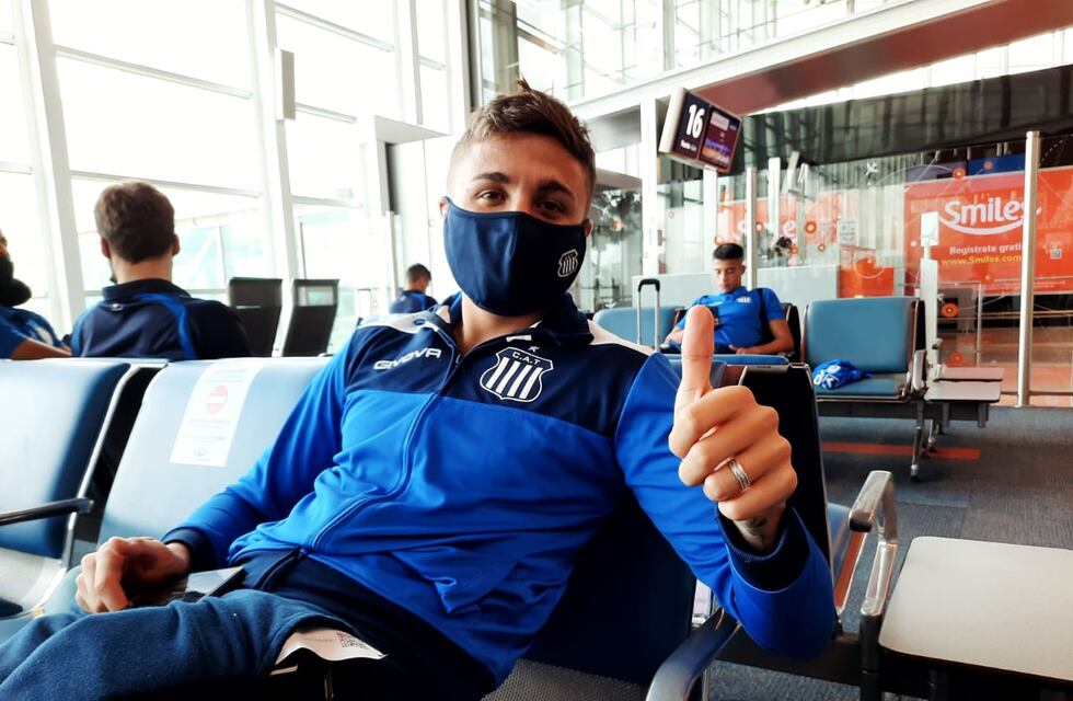 El plantel de Talleres aterrizó en Colombia, para la Sudamericana