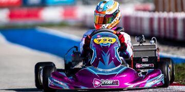 Fausto Arnaudo piloto karting Arroyito