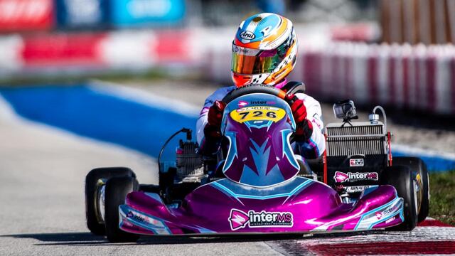 Fausto Arnaudo piloto karting Arroyito