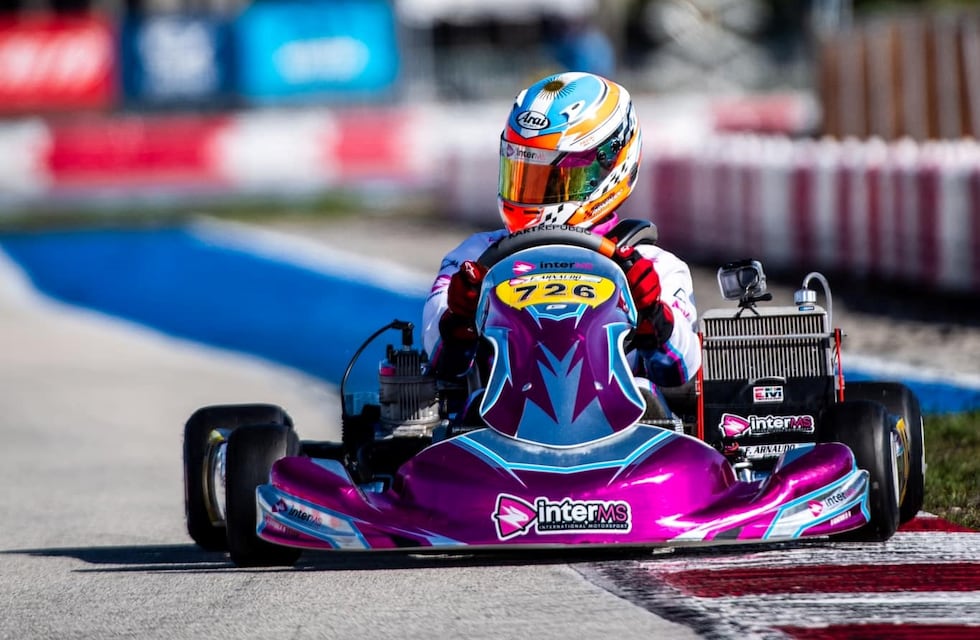Fausto Arnaudo es uno de los representantes argentinos en el Skusa Winter Series en Homestead