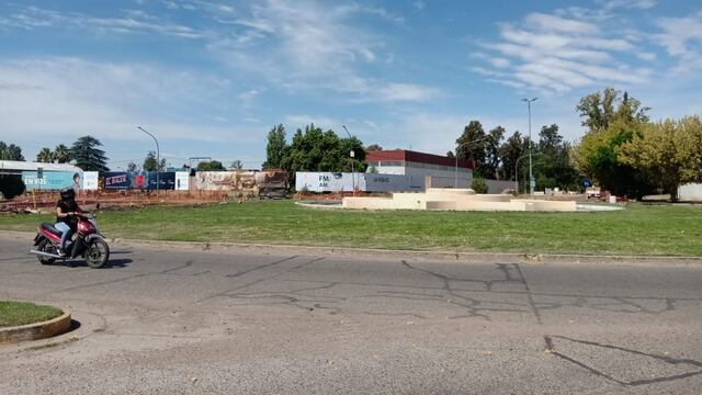 Es parte de los trabajos en el Acceso Este a la ciudad.
