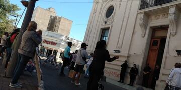 Reclamo de materos en la Ciudad de San Luis.