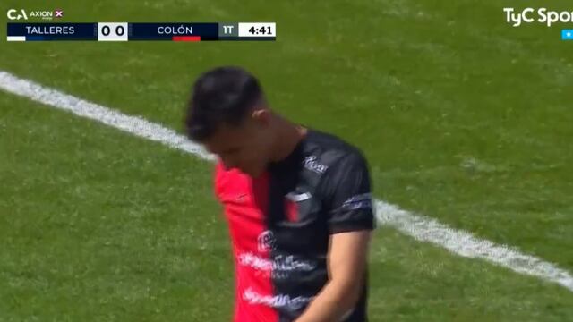 Rubén Botta se lamenta por el penal fallado en Mendoza para Colón ante Talleres por Copa Argentina