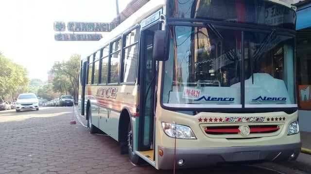 Solicitan un aumento del 100% en el pasaje del transporte público de Eldorado.
