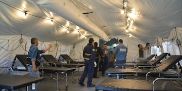Jornada de salud y protección civil en Puerto Belgrano