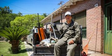 La ejemplar historia de un jardinero sanjuanino que la luchó y ahora busca brindar trabajo