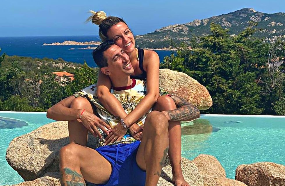 Enamorada es poco: la esposa de Ángel Di María subió una foto y le dedicó un piropo al jugador