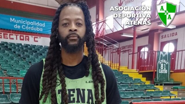 El alero Dominique Morrison ya cumplió la primera práctica con el plantel de Atenas para la Liga Nacional. (Prensa Atenas)