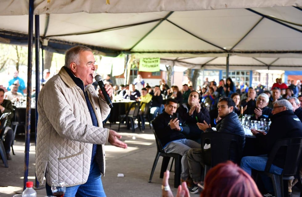 Jaldo: “Con la fuerza del movimiento obrero vamos a defender Tucumán”