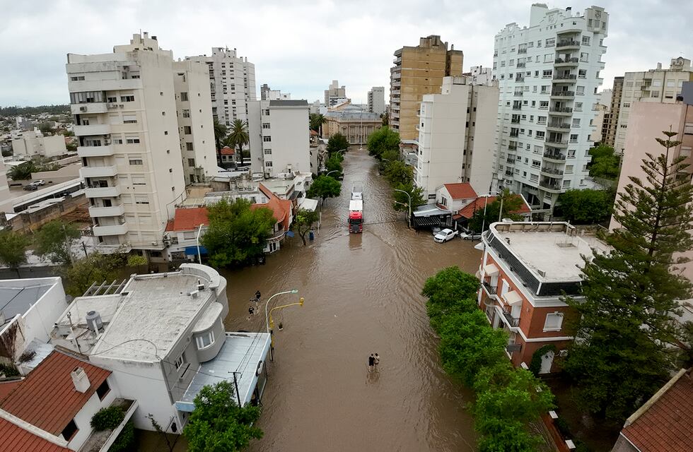 El calvario que vive un exarquero de Talleres por las inundaciones en Bahía Blanca