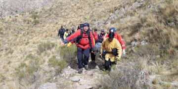 Policía extraviado en el Salto de la negra Libre