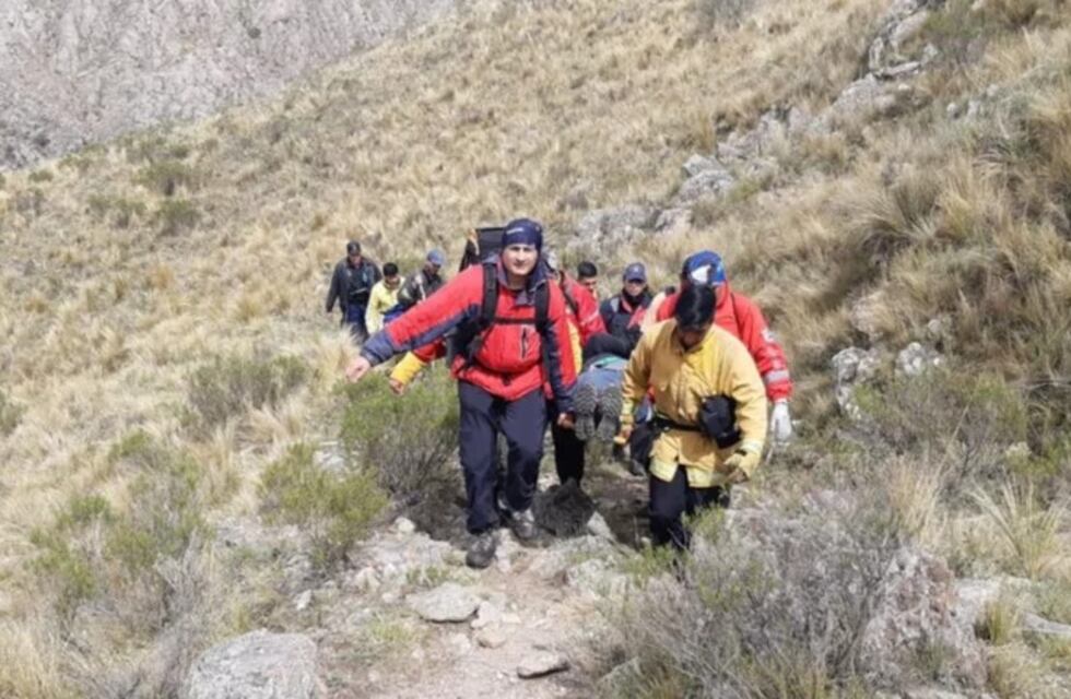 Se perdió en el Salto de la Negra Libre y lo rescataron al otro día