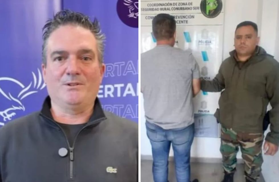 Un concejal electo de La Libertad Avanza fue detenido por disparar contra su pareja: el video de la discusión previa