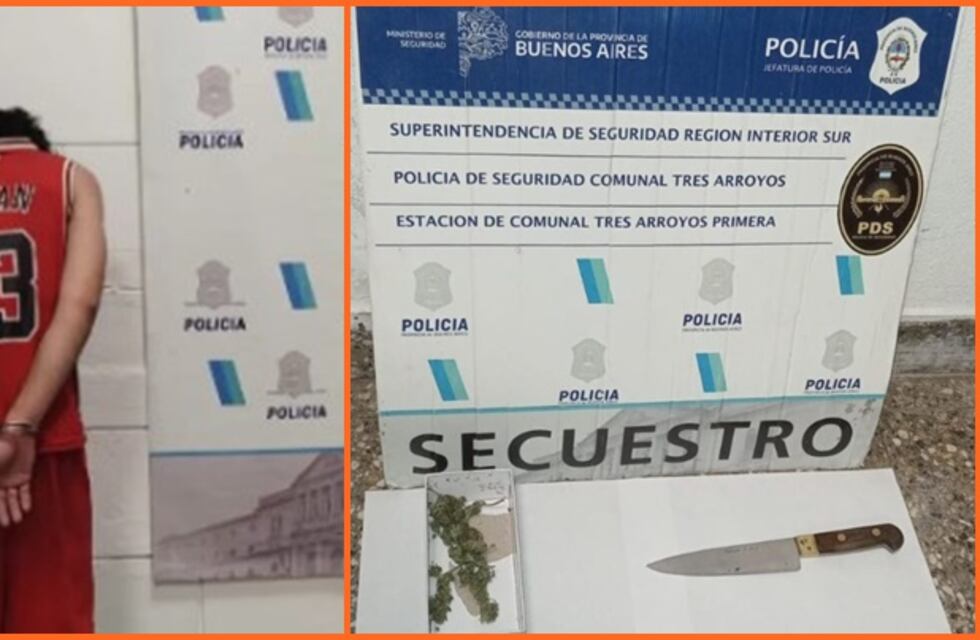 Aprehendido por disturbios y resistencia a la autoridad