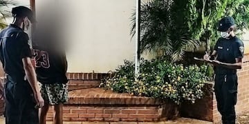 Un adolescente fue demorado por robo en Oberá.