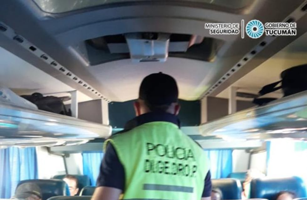Verano: la policía realiza controles en transportes de media distancia