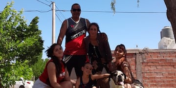 Jorge Armella y su familia