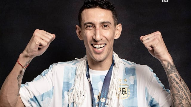 La felicidad de Di María también es la del churrero de Rosario (Conmebol).