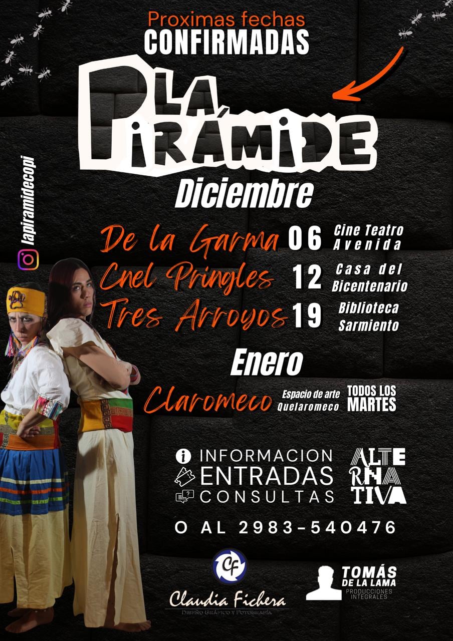 La obra teatral “La Pirámide” se estrena y gira por toda la región